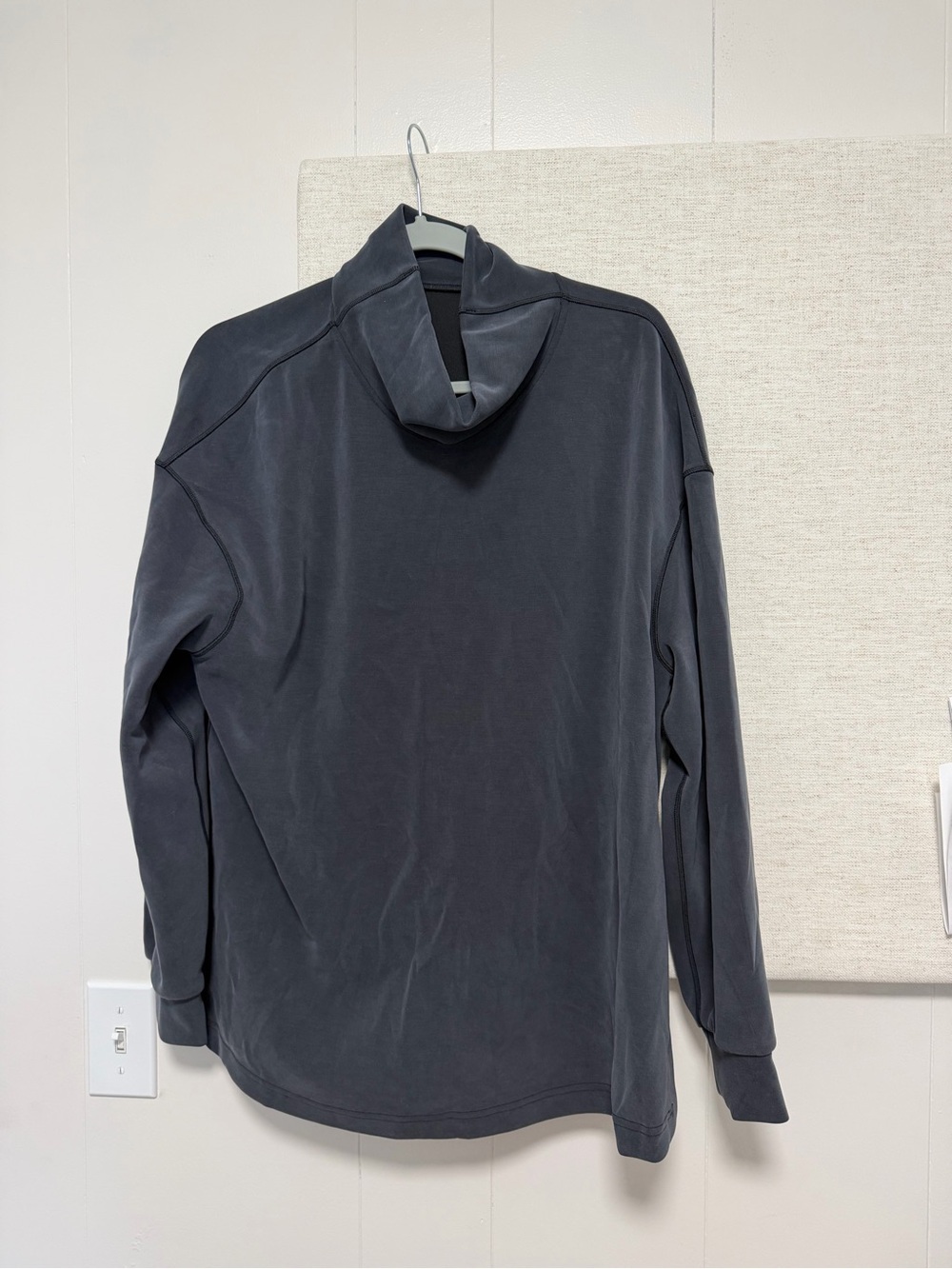 lululemon athletica Charcoal Cowl Neck Sweater